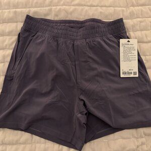 NWT Lululemon Pace Breaker Linerless Short 5" - Grape Mist (M)